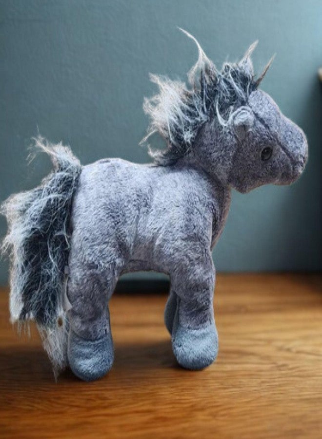 Tickles Horse Soft Stuffed Plush Animal Toy for Kids Boys & Girls Birthday Gift (Color: Grey Size: 25 cm) - Image 4